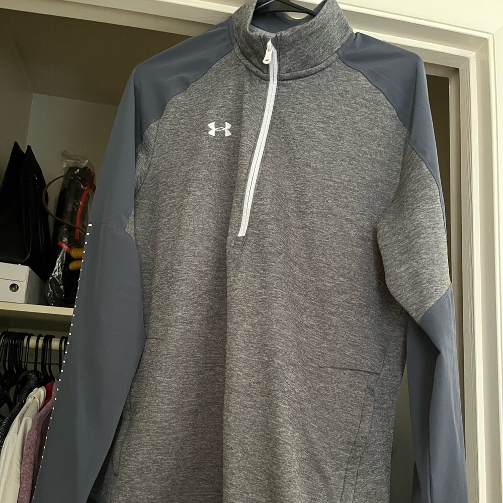Under Armour Two-Tone Gray Pullover